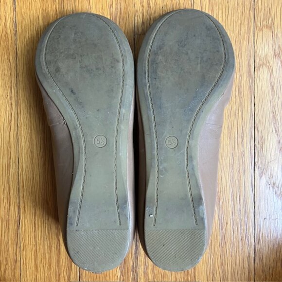 Nine West Carmen Tan leather Ballet flats size 5.5 - Picture 10 of 10